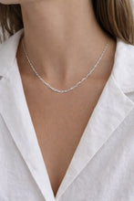 Stainless Steel Unisex Silver Singapore Chain Necklace 45 Cm