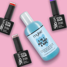 Mylee Prep + Wipe Gel Nagellack-Rückstandsreiniger 250 Ml, Vorbereitung Und Nachsorge, Uv-Led-Maniküre-Gel, Mehrzweck Zum Desinfizieren Von Nagelplatten Und Zum Entfernen Klebriger Schichten