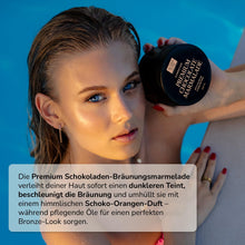 Premium Bräunungsbeschleuniger - Schokoladenmarmelade Mit Karotten - Und Olivenöl - Weltneuheit Pflege - Und Bräunungsmarmelade Für Einen Dunkleren Teint (200 Ml)