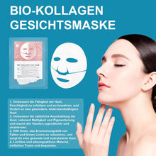 Korean Bio-Collagen Real Deep Mask, Hydrating Collagen Mask Overnight, Anti-Aging Kollagen Gesichtsmaske, Collagen Reverse Film Volume Peel off Mask,Lösliche Kollagen-Ergänzungsfolie Gesichtsmaske (6)