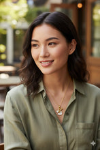 Stainless Steel Heart Paw Necklace for Women