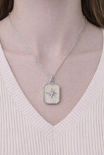 Stainless Steel Silver North Star Necklace for Women